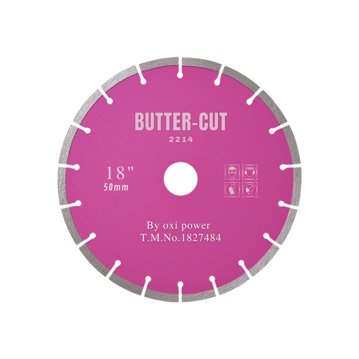 SILVER BRAZED GRANITE CUTTING BLADE 18 Inch